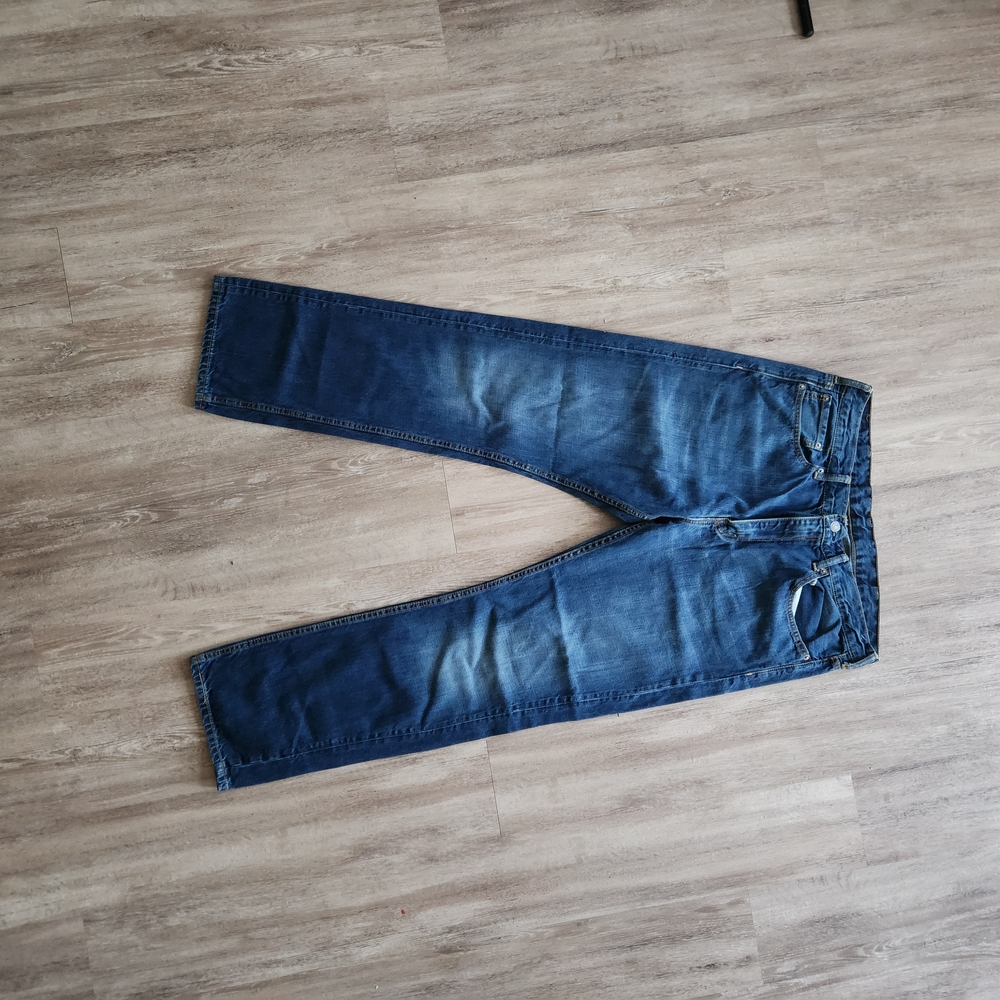 Levi's Men's Dark Blue Straight Jeans